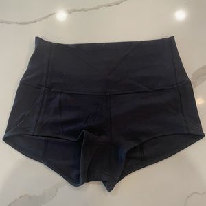 Lululemon Black Simply Bare Shorts